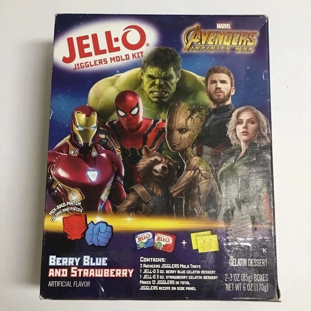 Marvel avengers jello